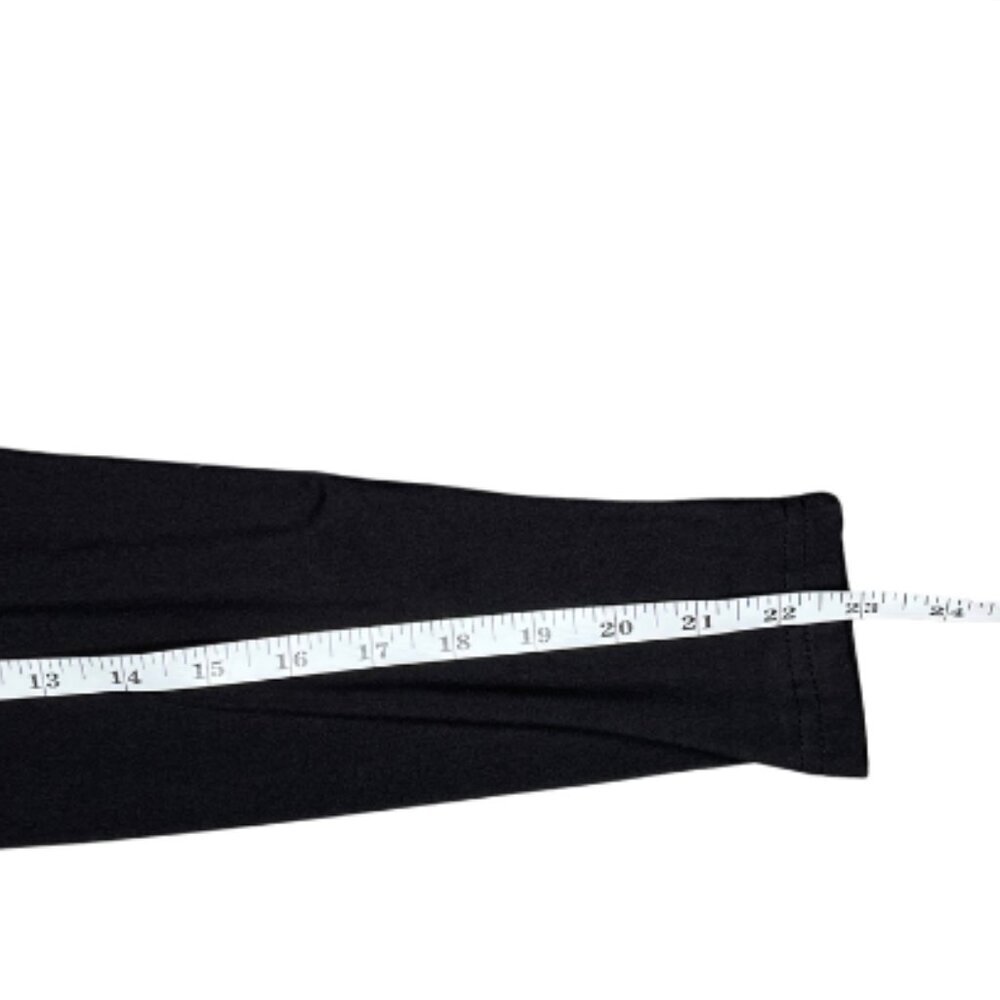 Dark Minimalist Surplice Tulip Dress Black Large - Picture 7 of 11